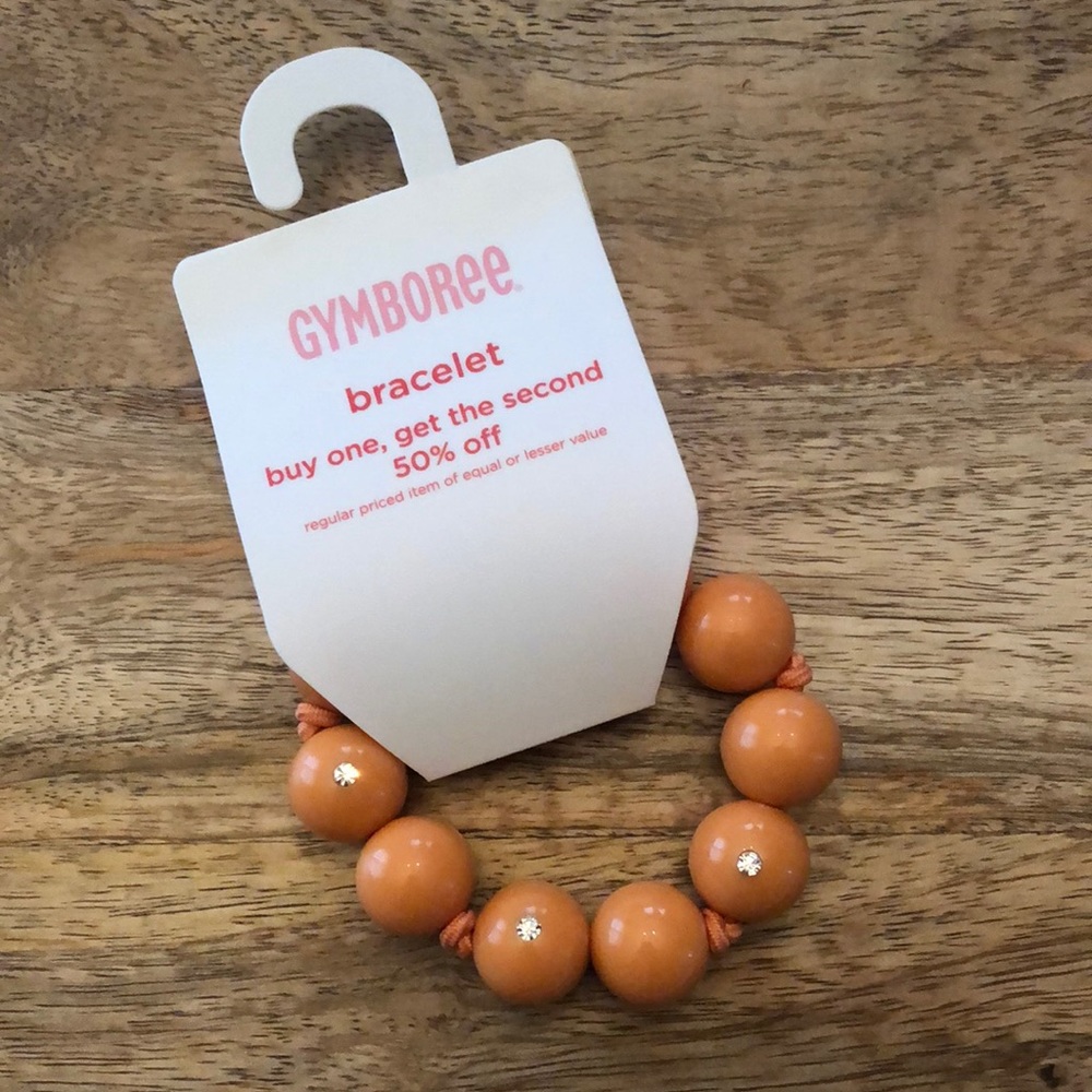 2007 Gymboree Bead Stretch Bracelet in Orange Girls
